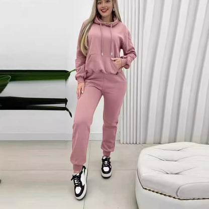 Hooded Women's Suit Sports Fashion Sweater