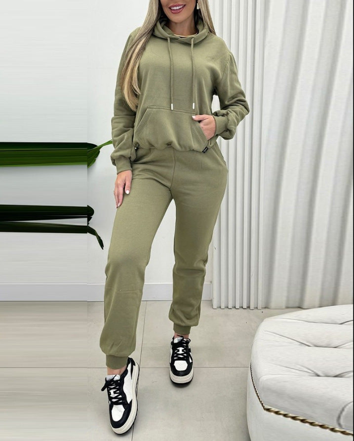 Hooded Women's Suit Sports Fashion Sweater
