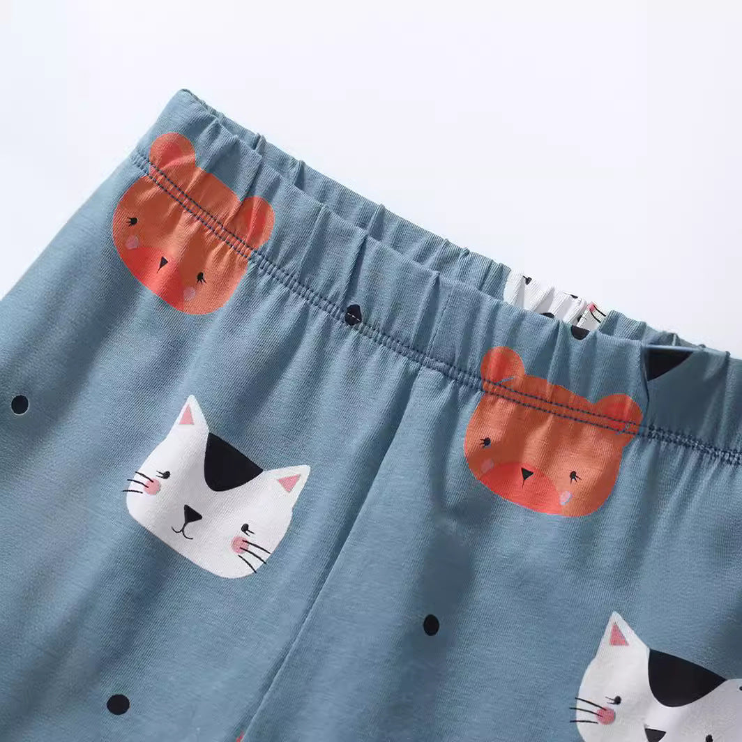 Cartoon Casual Breathable Baby Girls' Sweater Suit