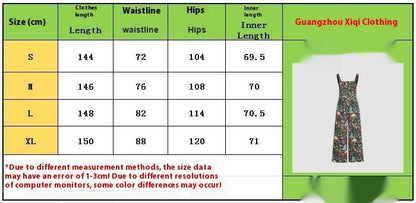 Cross-border Floral Print Button Wide Leg Jumpsuit Hot Sale In Stock