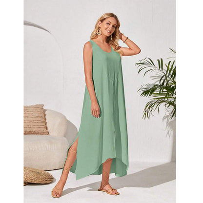 Women's Casual Loose Sleeveless Dress