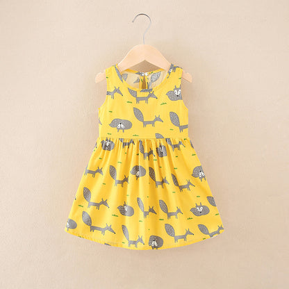 A-line Skirt Girls' Dress Medium And Small