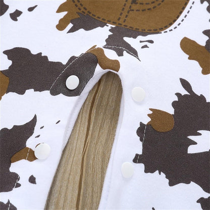 Boys And Girls Jumpsuit Hat Scarf Set