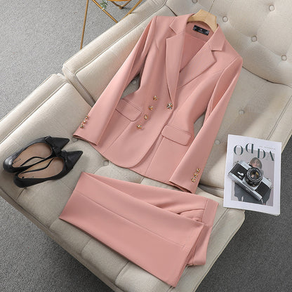 Female Autumn Temperament Fashionable Slim Administrative Set