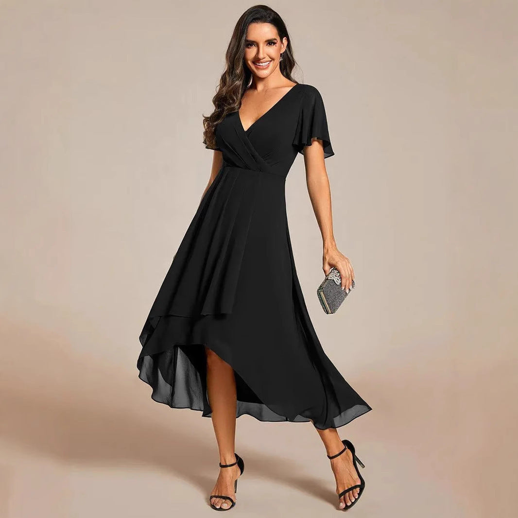A- Line Mid-length Dress Women's Clothing