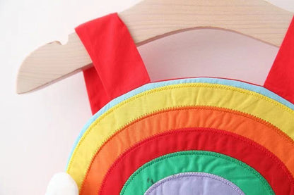 Suspender Skirt Infant Internet Celebrity Color Dress