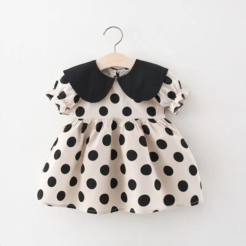 Summer New Full-body Big Dot Dress