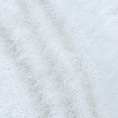 Woolen Perspective Sexy Hot Girl Neck Suspender Vest