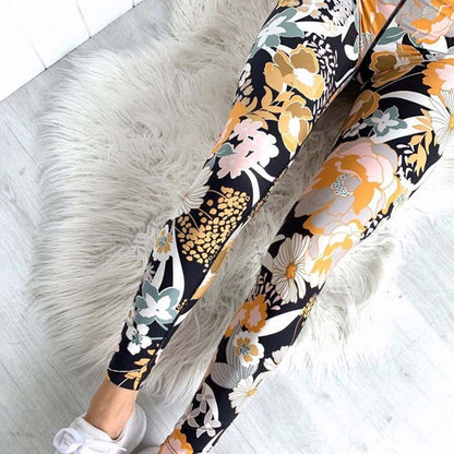 Printed Sports Vest Yoga Fitness Summer Suit