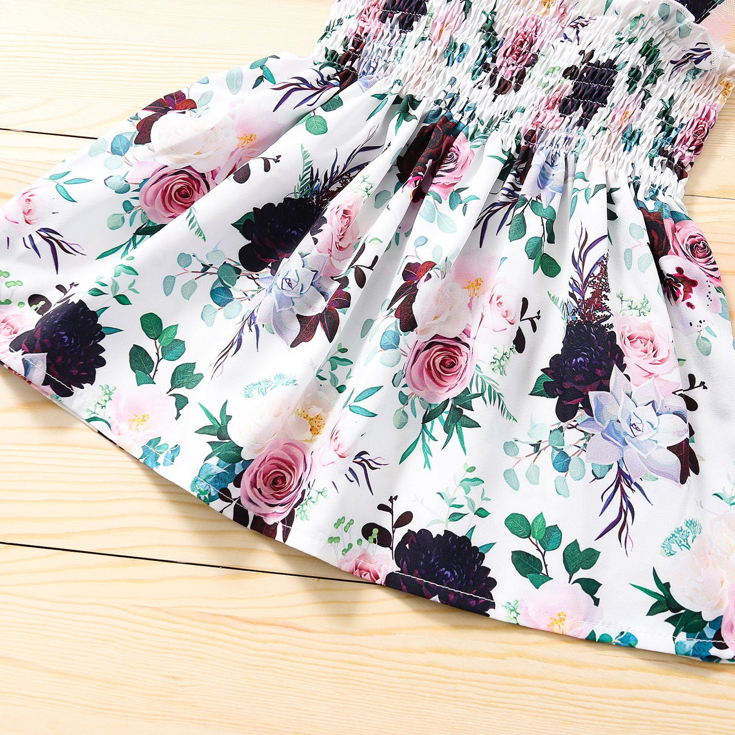 Girls Fashion Personality Patchwork Mesh Dress