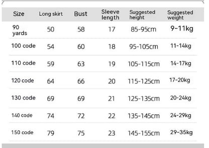 Children's Princess Dress Baby Girl Short Sleeve