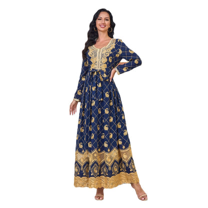 Women's Embroidery Applique Dress