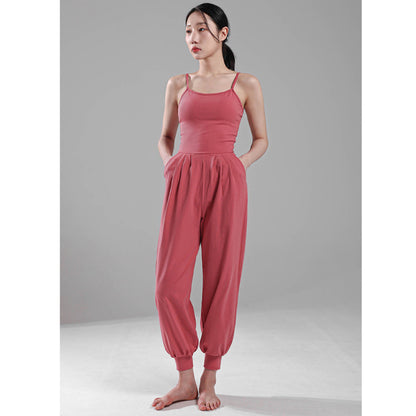 One-piece Ankle-tied Yoga Clothes Pullover Sling