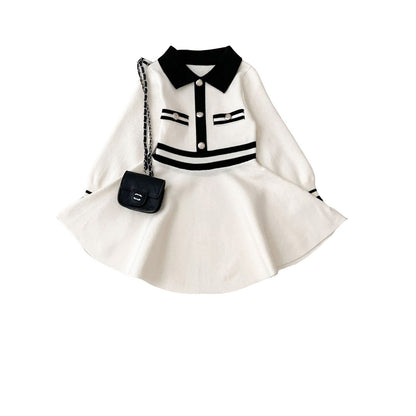 Fashion Sweater Dress Knitted