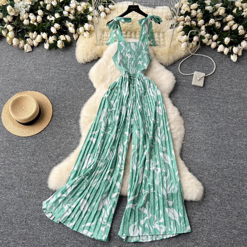 Travel Vacation Wear Jumpsuit Women's Summer