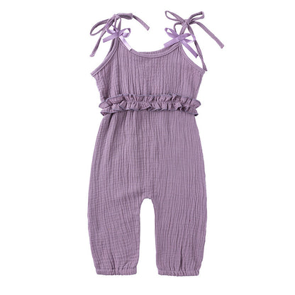 Children's Clothing Women's Small Suspenders Cool Strappy Jumpsuit