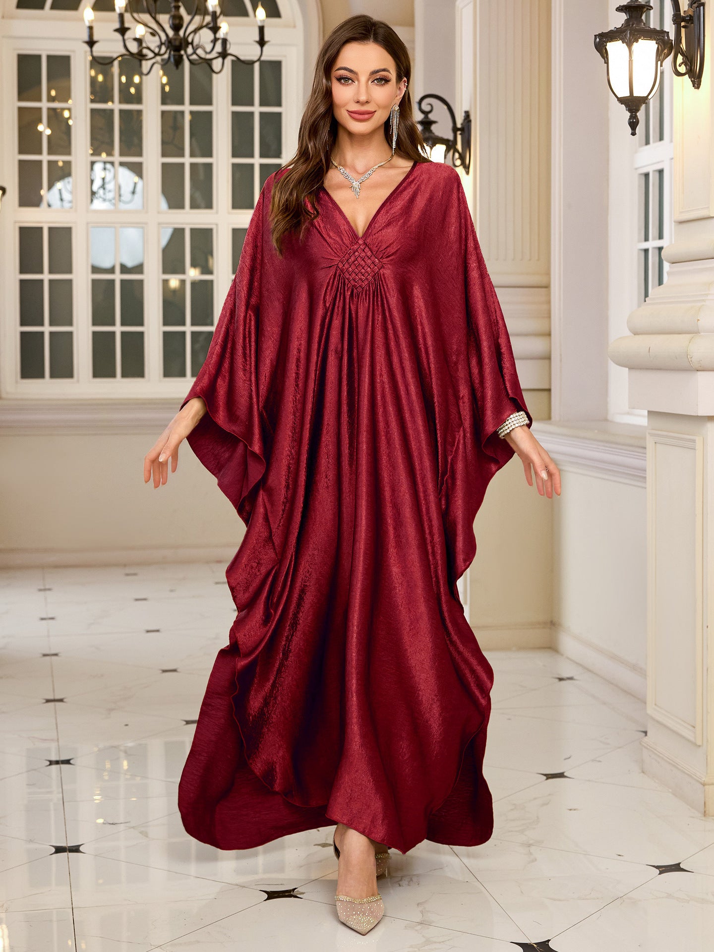Women's Fashion Personality Beach Jacket Long Dress