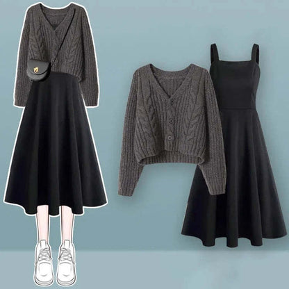 New Style Thick Sweater Cardigan For Women Slimming All-matching