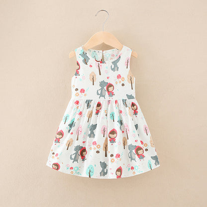 A-line Skirt Girls' Dress Medium And Small