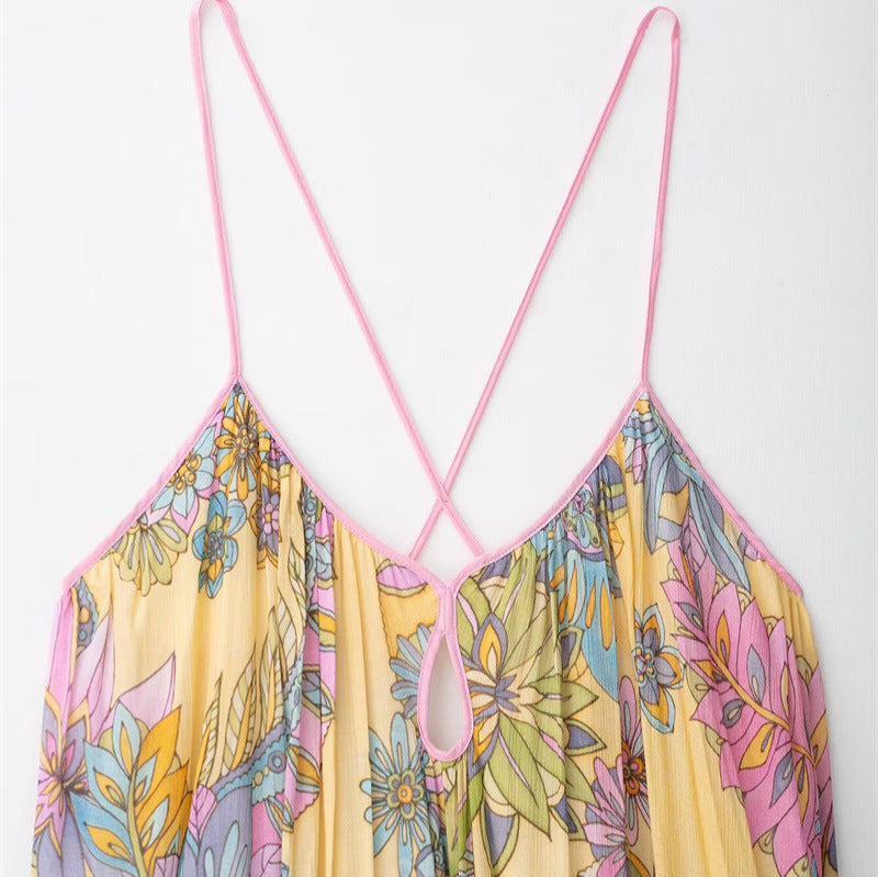 New Women's Printing Length Dress