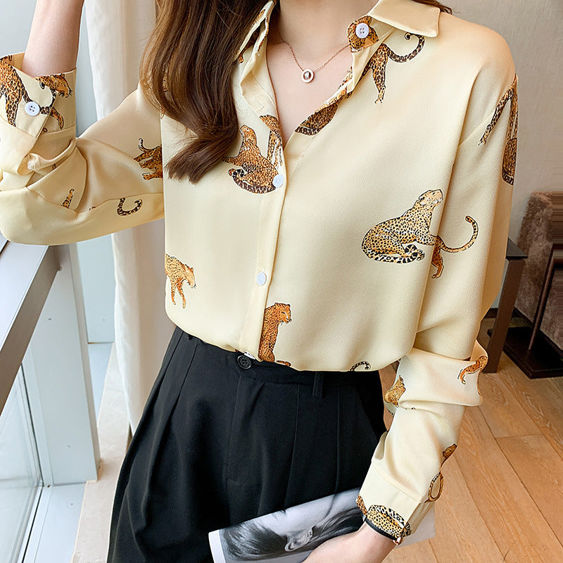 Autumn Fashionable Retro Hong Kong Style Top