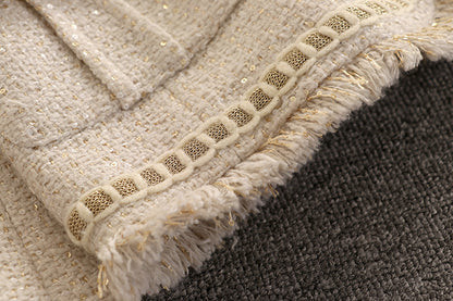 Age-reducing Fried Street Net Red Skirt Two-piece Winter