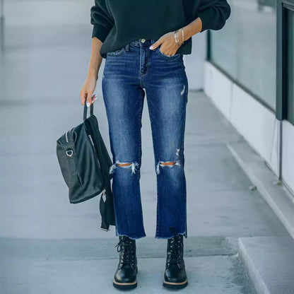 Autumn And Winter Rebound Slimming High Waist Drain Pants