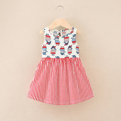 A-line Skirt Girls' Dress Medium And Small