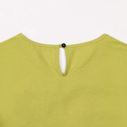 Sleeveless Loose Vest Vacation Casual Pants Cotton And Linen Suit