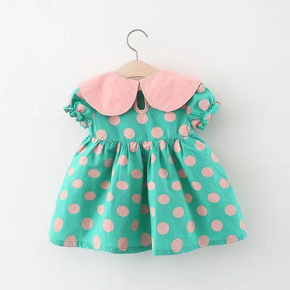 Summer New Full-body Big Dot Dress