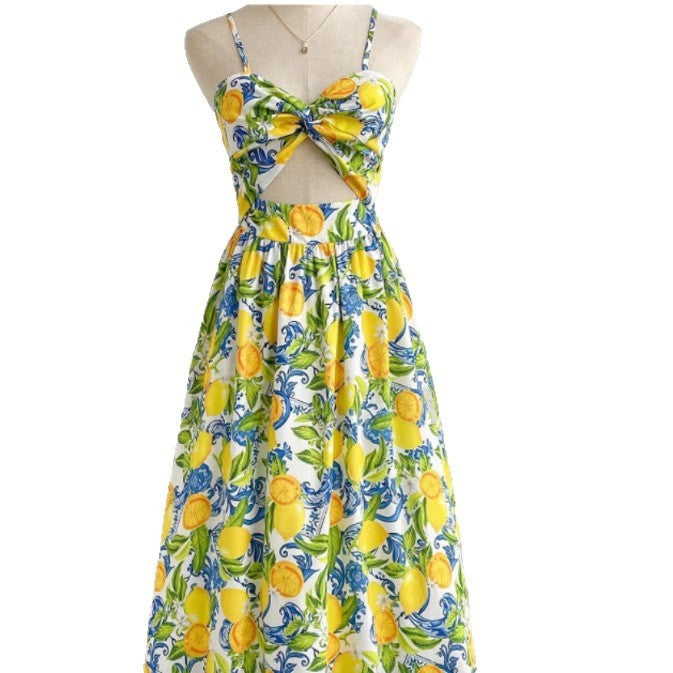 Clothing Sexy Sling Slim Temperament Dress