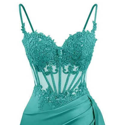 French Chic Beautiful Lace Fishbone Light Luxury Sling Slim Fit Dress