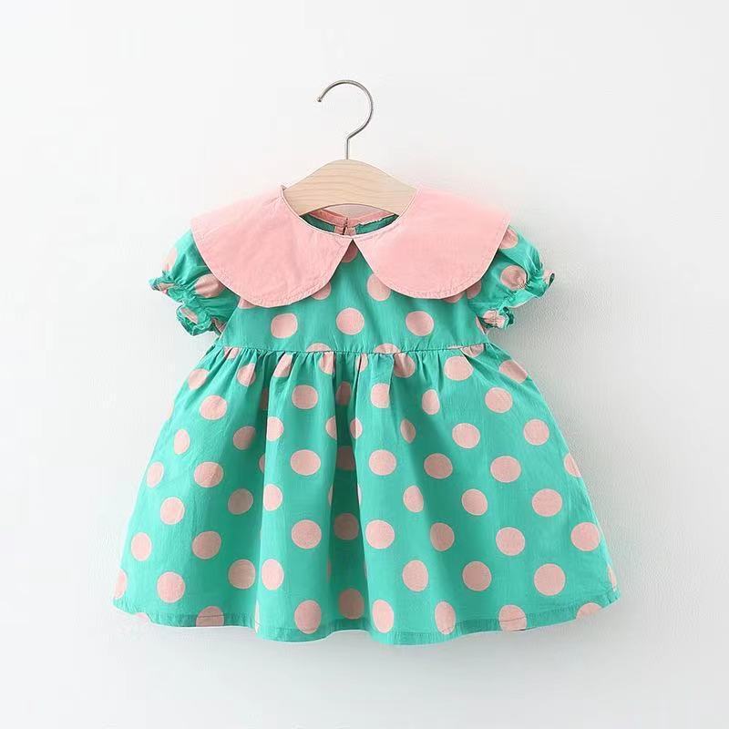 Summer New Full-body Big Dot Dress