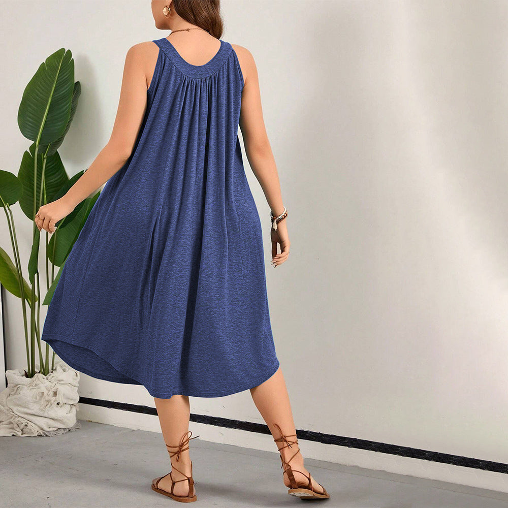 Seaside Vacation Style Casual Temperament Dress
