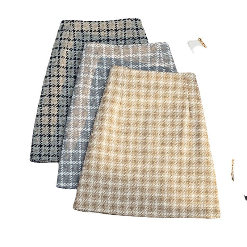 Anti Glare Retro Bag Hip Skirt