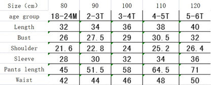 Autumn Children Three-color Sunken Stripe T Two-piece Suit