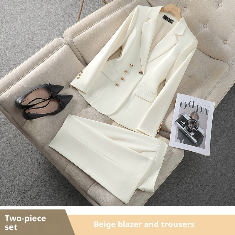 Female Autumn Temperament Fashionable Slim Administrative Set