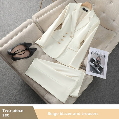 Female Autumn Temperament Fashionable Slim Administrative Set