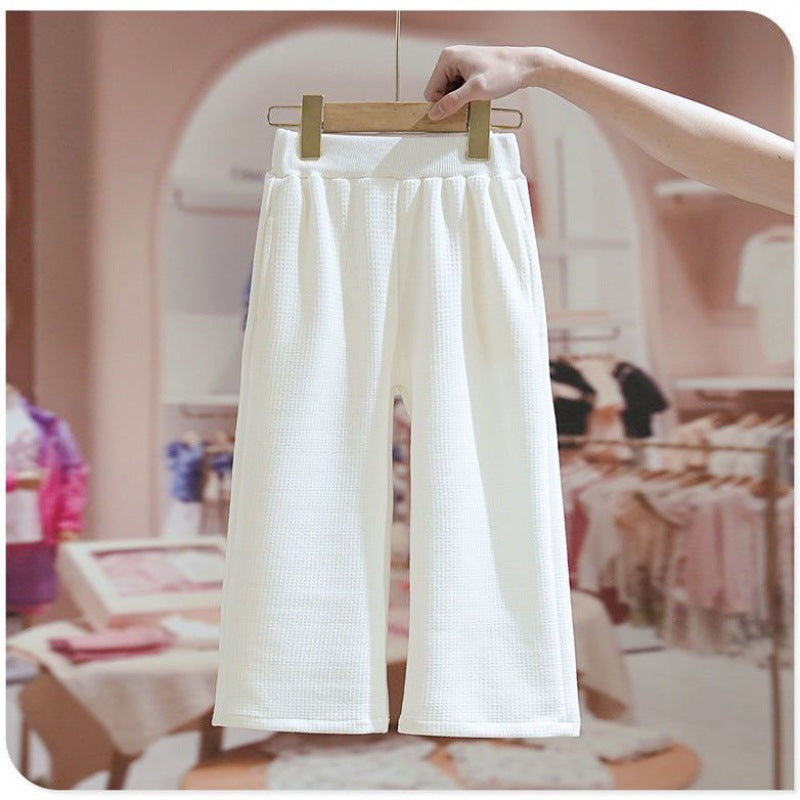 New Medium And Large Children's Korean Trendy Coat Top Children's Two-piece Suit