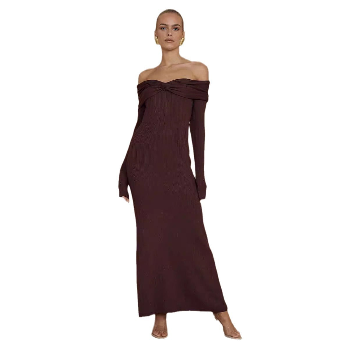 Elegant Long European And American Style Dress Women